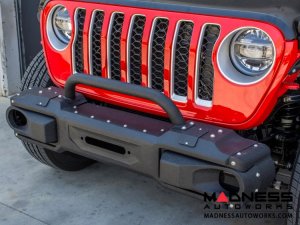 Jeep Wrangler JL Modular Front Bumper w/ Bull Bar Jeep Wrangler JL Modular Front Bumper w/ Bull Bar